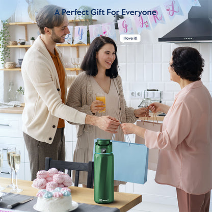 WaterH Boost Smart Water Bottle: 32 oz Hydration Tracker with APP &  Insulation