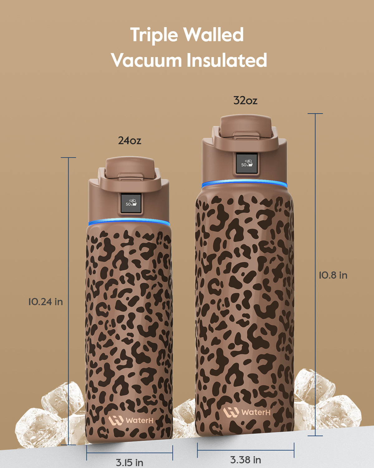 WaterH Boost Smart Water Boost 3D – 24oz of Hydration in a New Dimension