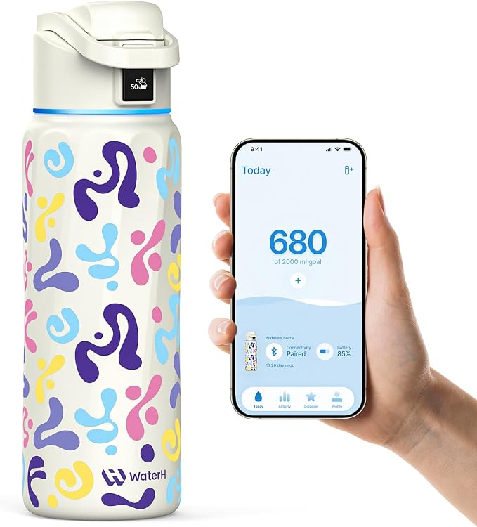 WaterH Boost Smart Water Boost 3D – 32oz of Hydration in a New Dimension
