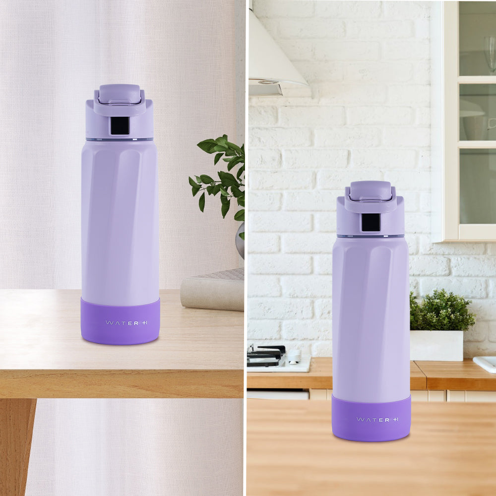 WaterH bluetooth water bottle 32 oz boost bundle