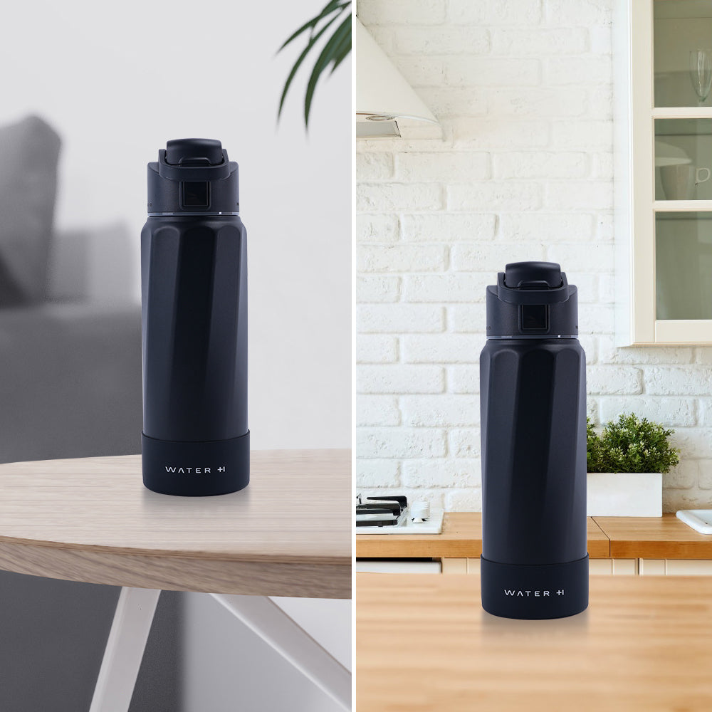 WaterH bluetooth water bottle 32 oz boost bundle