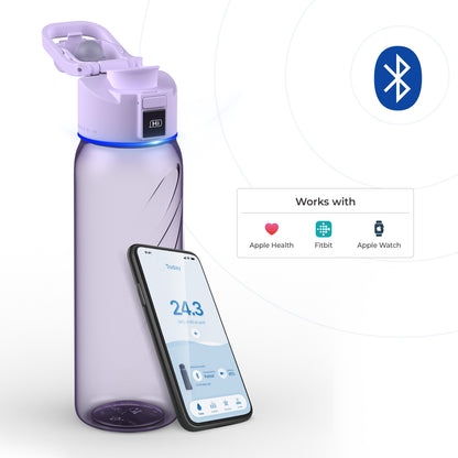 WaterH Boost Lite Smart Water Bottle 32oz | Hydration Tracking & Reminders