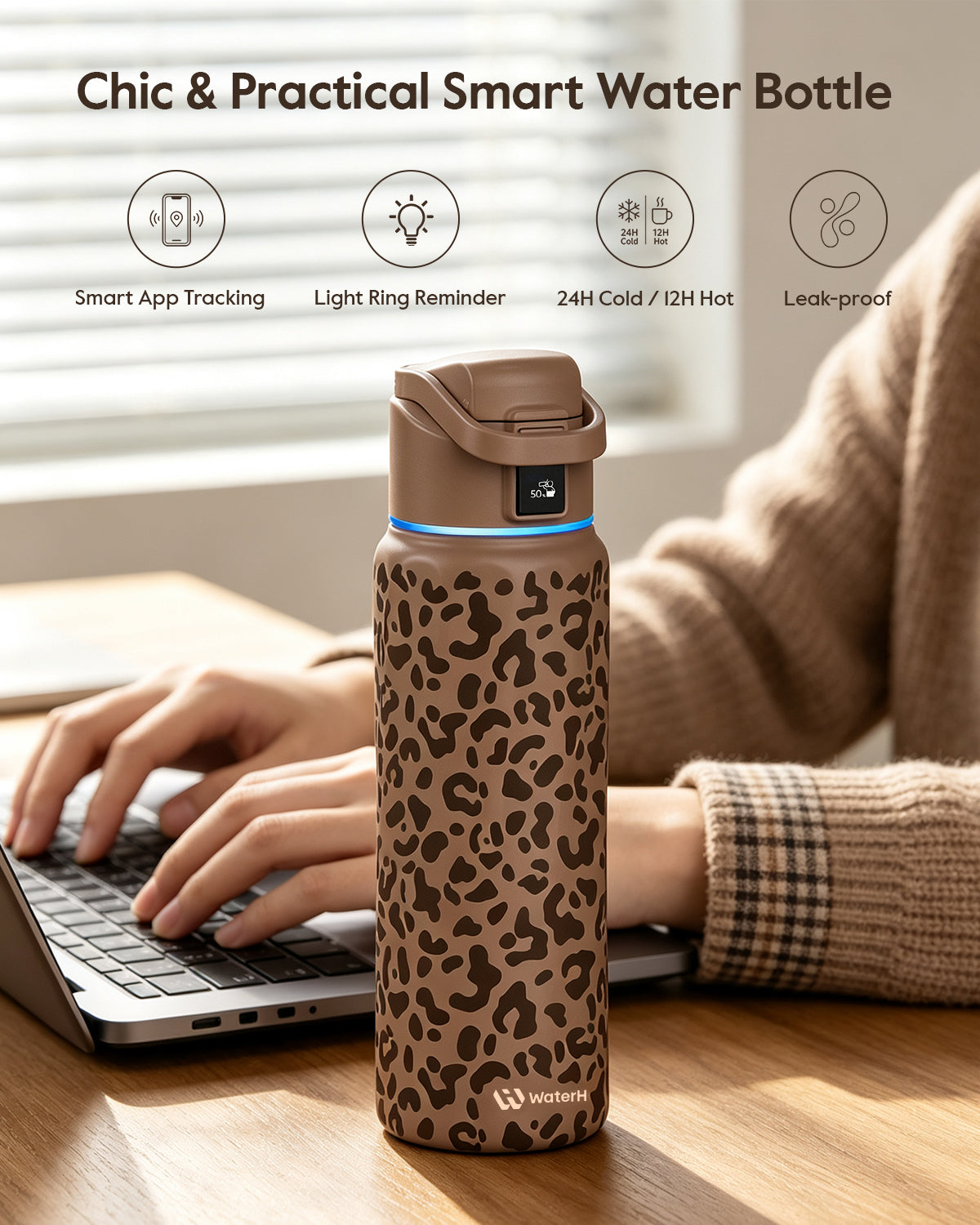 WaterH Boost Smart Water Boost 3D – 24oz of Hydration in a New Dimension