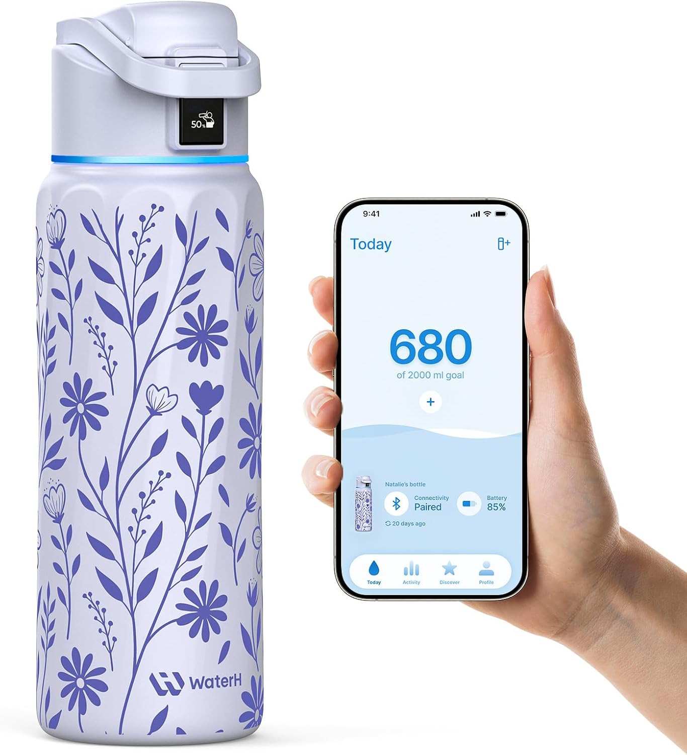 WaterH Boost Smart Water Boost 3D – 32oz of Hydration in a New Dimension