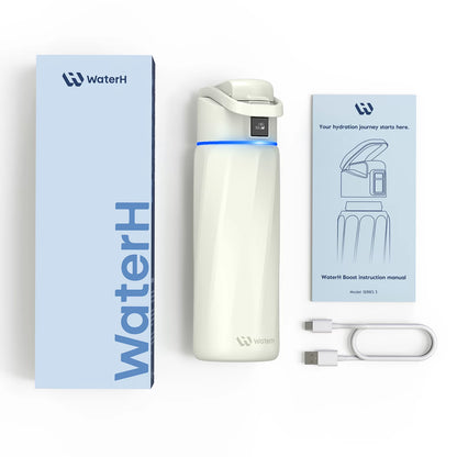 WaterH Smart Water Bottle  24 oz with Hydration Tracking | Official Store