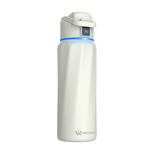 WaterH Boost Smart Water Bottle: 32 oz Hydration Tracker with APP &  Insulation
