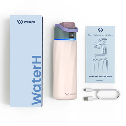WaterH Smart Water Bottle  24 oz with Hydration Tracking | Official Store