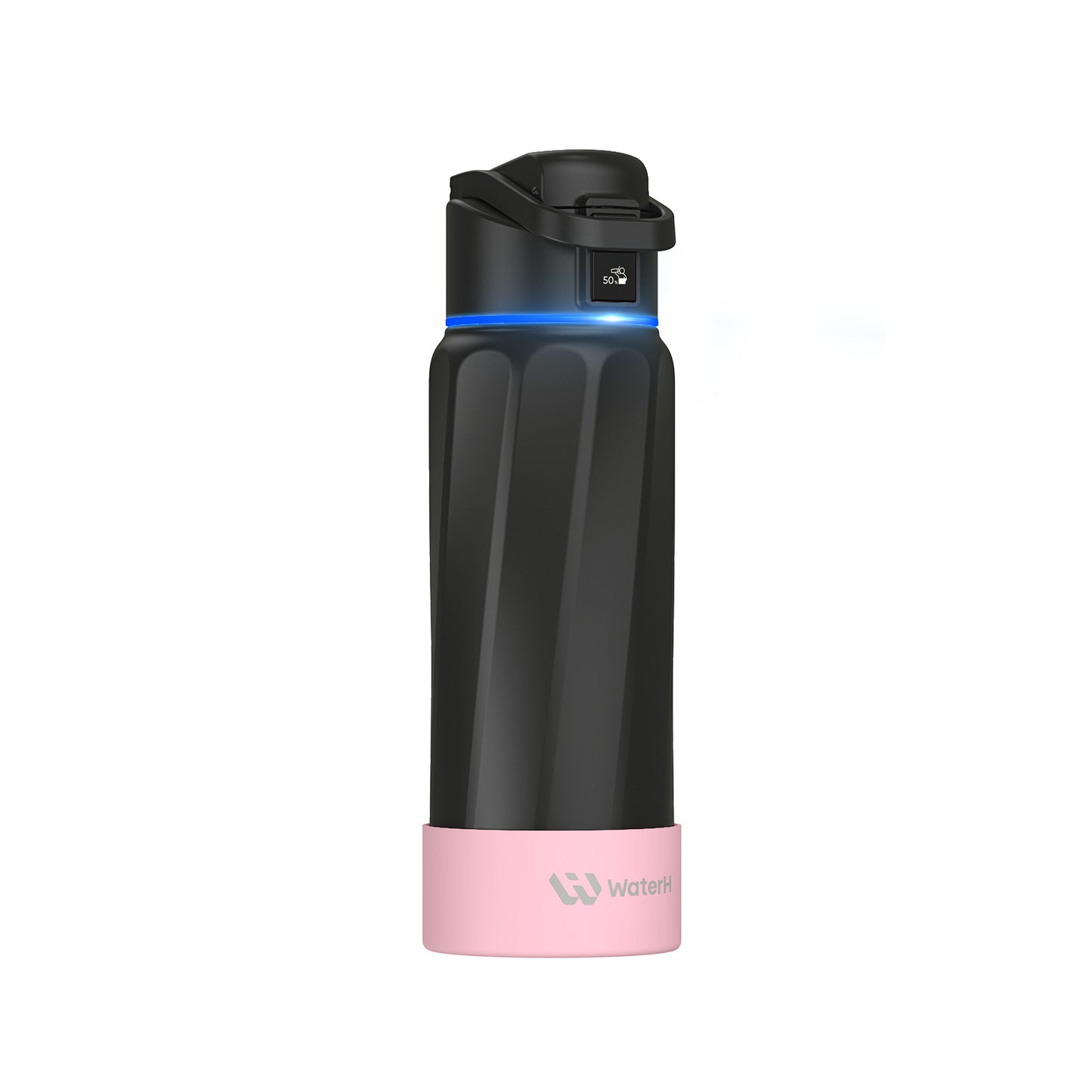 WaterH bluetooth water bottle 32 oz boost bundle