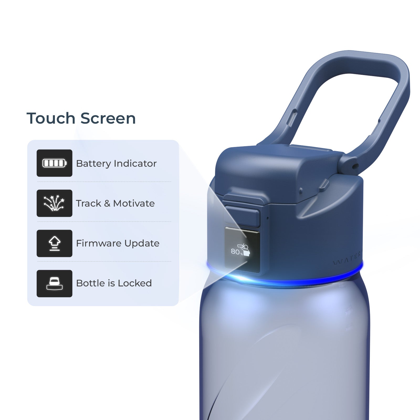 Boost Lite Smart water Bottle with LED displays