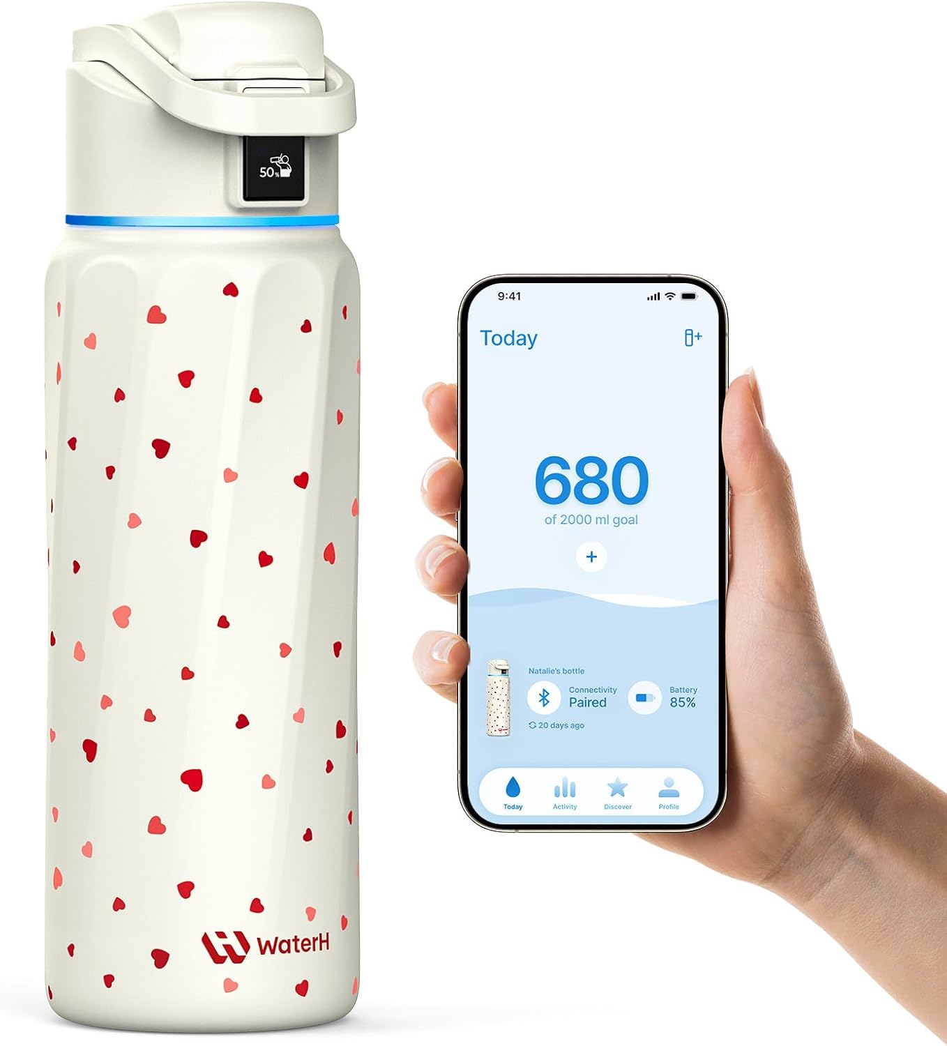WaterH Boost Smart Water Boost 3D – 32oz of Hydration in a New Dimension