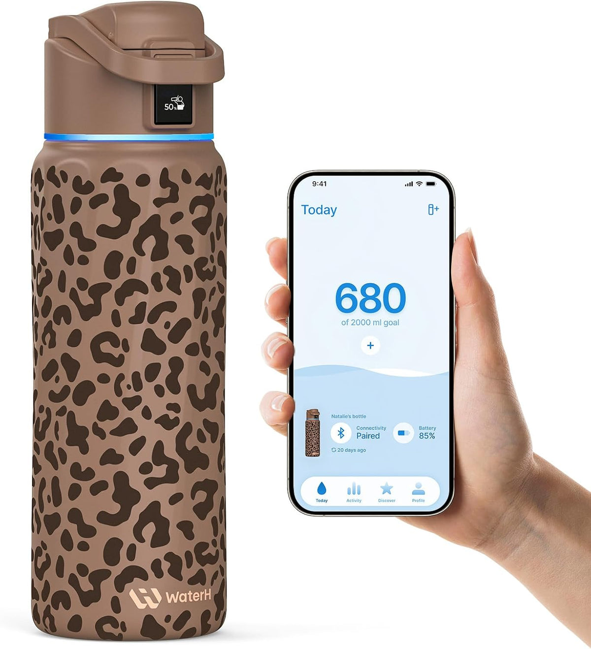 WaterH Boost Smart Water Boost 3D – 32oz of Hydration in a New Dimension
