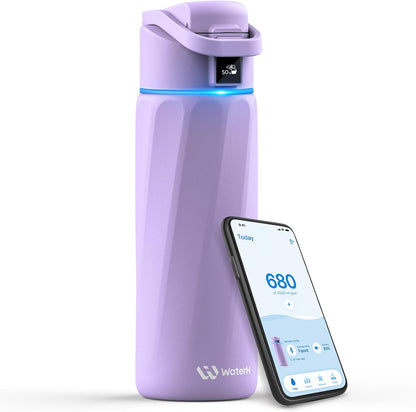 WaterH Boost Smart Water Bottle: 32 oz Hydration Tracker with APP &  Insulation（Special Offer）
